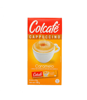 Capuccino sabor Caramelo COLCAFE (108 g / 3.8 oz)