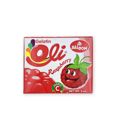 Gelatina Frambuesa Oli (85G/3OZ)