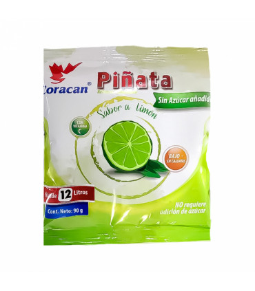 Refresco instantáneo sabor limón Piñata (90 g / 3.17 oz)