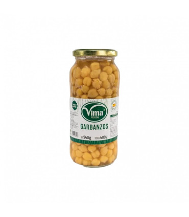 Garbanzos cocidos extra Vima Foods (540 g / 19.04 oz)