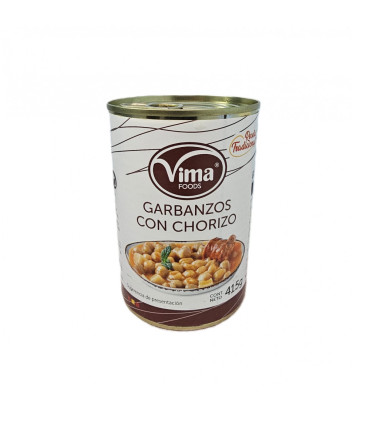 Garbanzos con chorizo VIMA (415 gr)